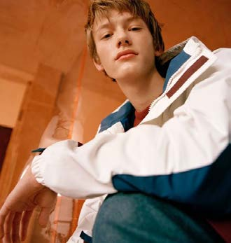 Boy with whistle
