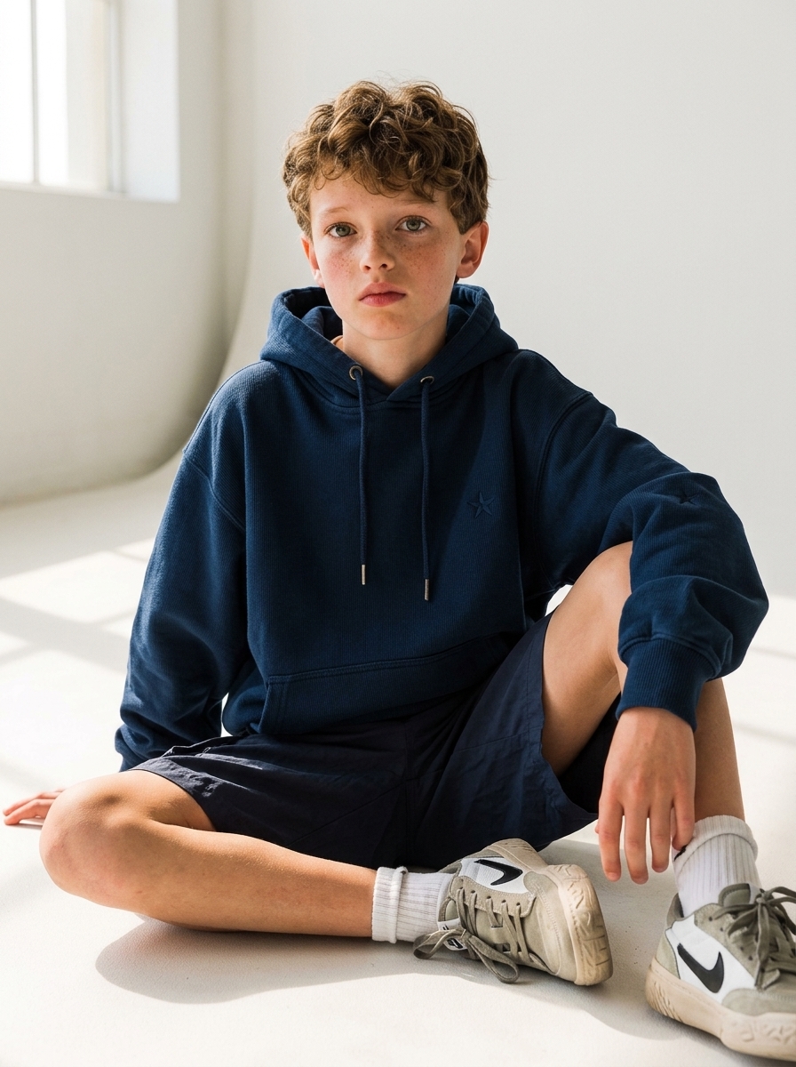 Joy Ryder Heavyweight Fleece Hoodie Editorial
